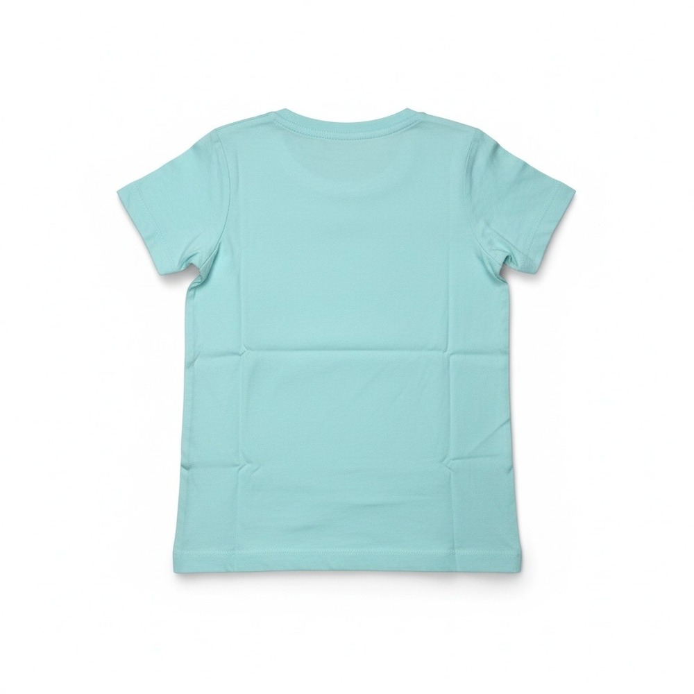 Moon and Back by Hanna Andersson Mermaid T Shirt Kids Size 4 Aqua Blue, NWOT - Picture 4 of 4